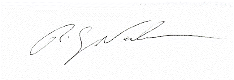 Signature of Rick Nadeau