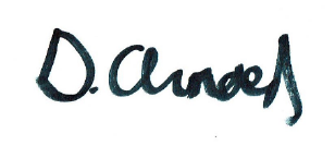 signature of Dan Arnold