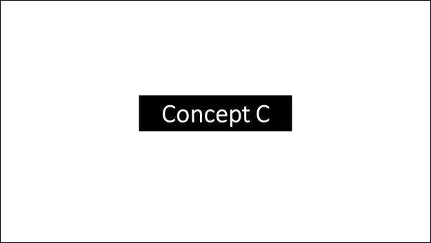 Concept C title slide.
