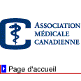 Page d'accueil d'AMC