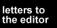 letters to the editor