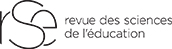 Logo for Revue des sciences de l’éducation